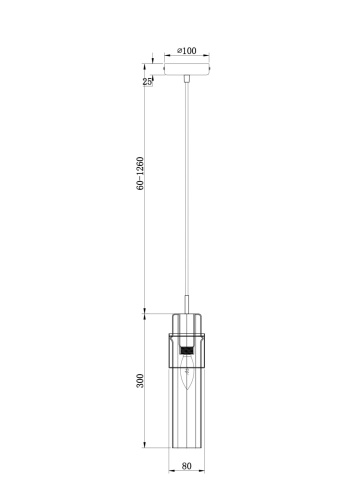 Подвесной светильник Freya Loft Botello FR4002PL-01G фото 7