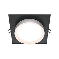 Встраиваемый светильник Maytoni Downlight Hoop DL086-GX53-SQ-BW