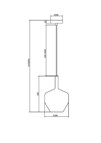 Подвесной светильник Maytoni Duality MOD271PL-01B5 фото 4