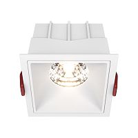 Встраиваемый светильник Maytoni Downlight Alfa LED DL043-01-15W3K-SQ-W