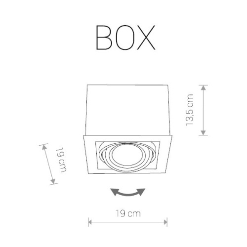 Встраиваемый светильник BOX 9495 фото 3