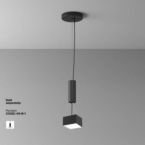 Потолочный светильник Maytoni Technical C032CL-12W4K-SQ-B фото 4