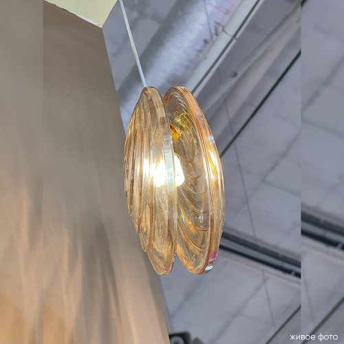 Светильник подвесной Crystal Lux MAR SP1 AMBER фото 6