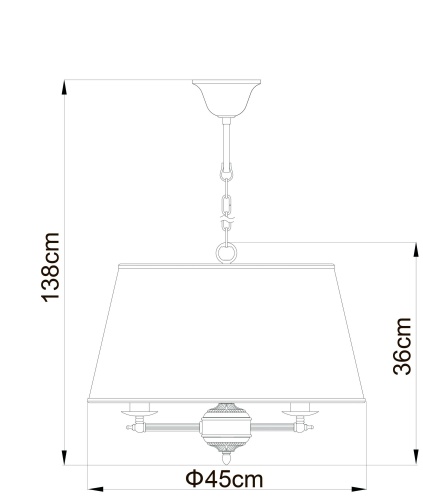 Светильник подвесной Arte Lamp Alice A3579SP-3AB фото 13