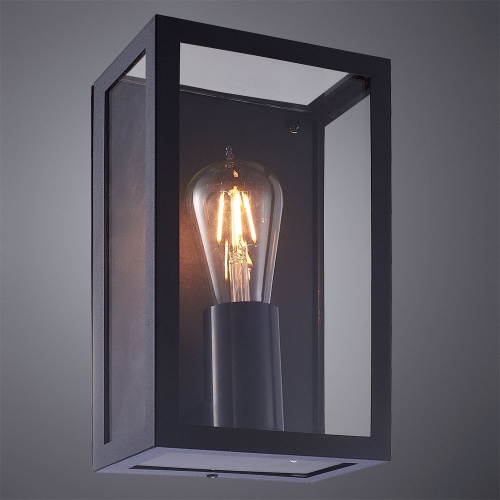 Уличный светильник Arte Lamp BELFAST A4569AL-1BK фото 3