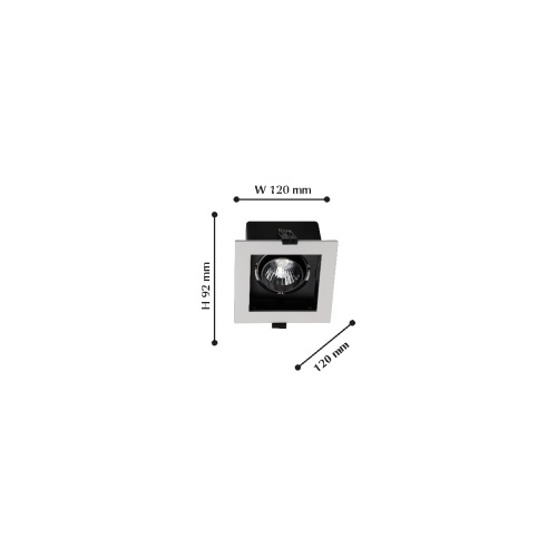 Встраиваемый светильник Flashled 10W 1988-1C фото 3