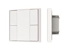 INTELLIGENT ARLIGHT Кнопочная панель KNX-301-22-4-SH-IN White (BUS, Frame) 2977990377222