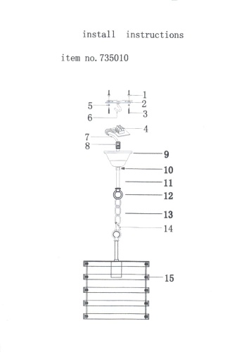 Люстра Lightstar Epsilon 735010 фото 7