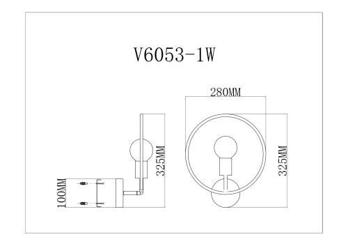 Светильник Moderli V6053-1W фото 4