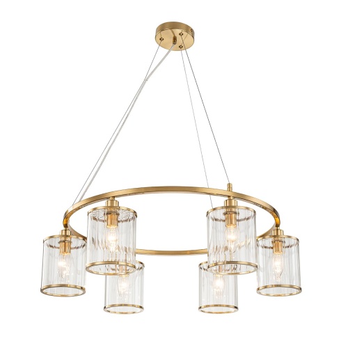 Подвесной светильник Indigo 13022/6P Brass V000405