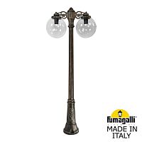 Садовый светильник-столб FUMAGALLI GLOBE 300 бронза, прозрачный G30.156.S20.BXF1RDN