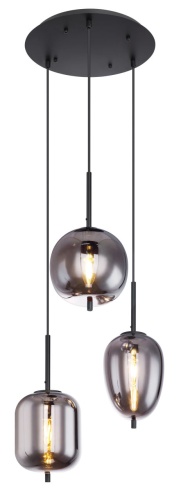 Светильник подвесной Globo Lighting Blacky 15345-3 фото 3