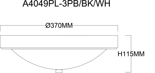 Светильник Arte Lamp JAMES A4049PL-3WH фото 7