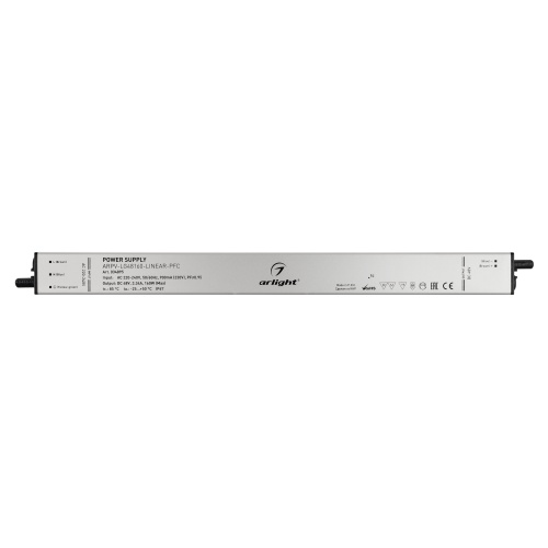 Блок питания ARPV-LG48160-LINEAR-PFC (48V, 3.34A, 160W) (Arlight, IP67 Металл, 5 лет) фото 3