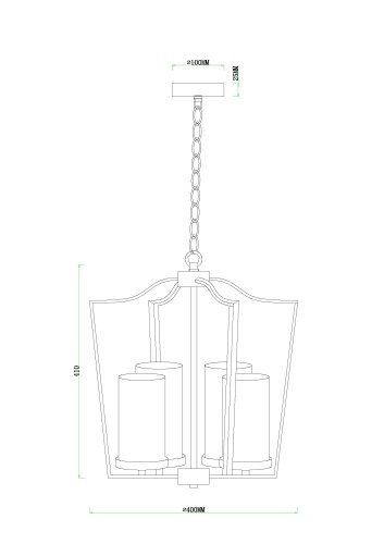 Подвесная люстра Arte Lamp NUVOLA A7017SP-4BK фото 9