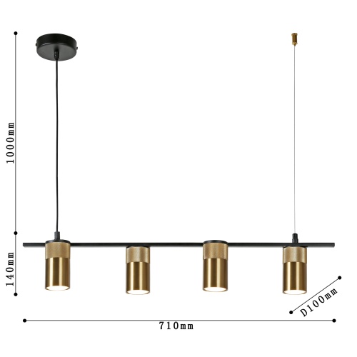 Подвесная люстра Favourite Topper 2827-4P фото 8