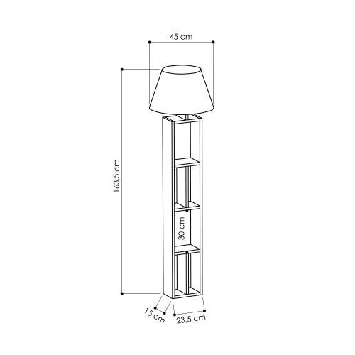 Торшер GIORNO FLOOR LAMP FLOOR LAMP Leve LEV01037 фото 5