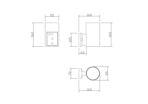 Бра Maytoni Rando O419WL-01GR фото 5