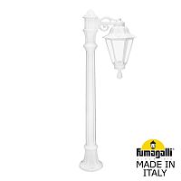 Светильник-столбик газонный FUMAGALLI RUT белый, прозрачный E26.163.S10.WXF1R