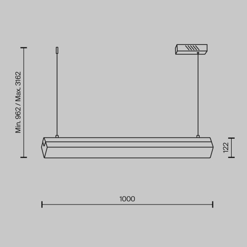 Подвесной светильник Maytoni Petra MOD250PL-L36BS3K фото 3