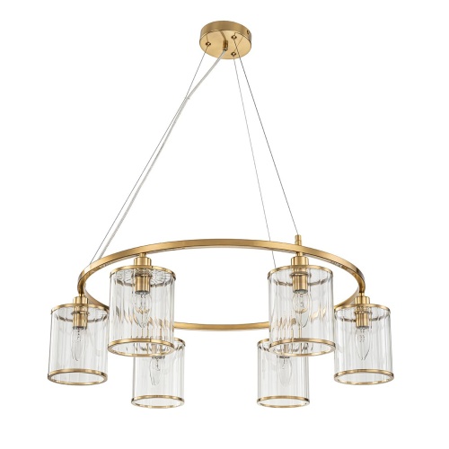 Подвесной светильник Indigo 13022/6P Brass V000405 фото 3