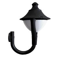 Светильник уличный настенный Fumagalli черный, бежевый P50.251.000.AYH27