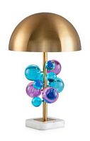 Лампа настольная IST CASA MOLECULE с разноцветными шарами, 30х51 см, золото IST-720casa