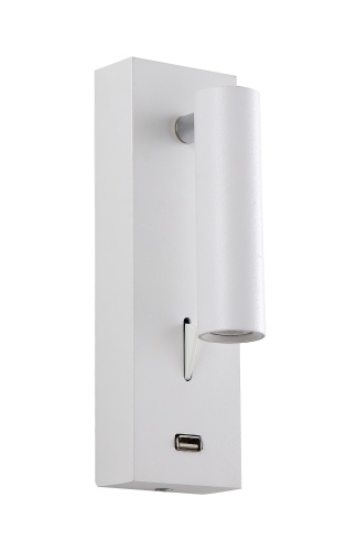Бра Crystal Lux CLT 210W USB WH фото 3