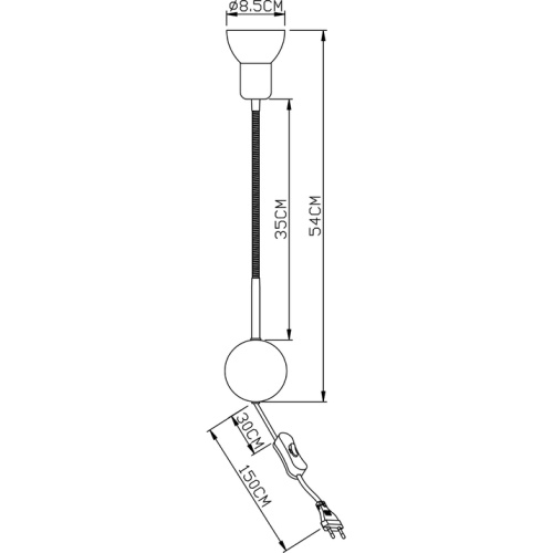 Спот Arte Lamp FALENA A3116AP-1WH фото 3