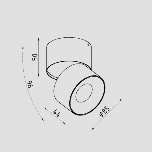 Светильник накладной Lighttech Washer 12W LTM07002 фото 6