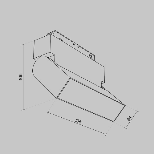 Трековый светильник Maytoni Technical TR075-2-10W4K-B фото 3