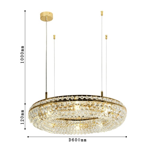 Подвесная люстра Favourite Monilibus 4015-8P фото 4
