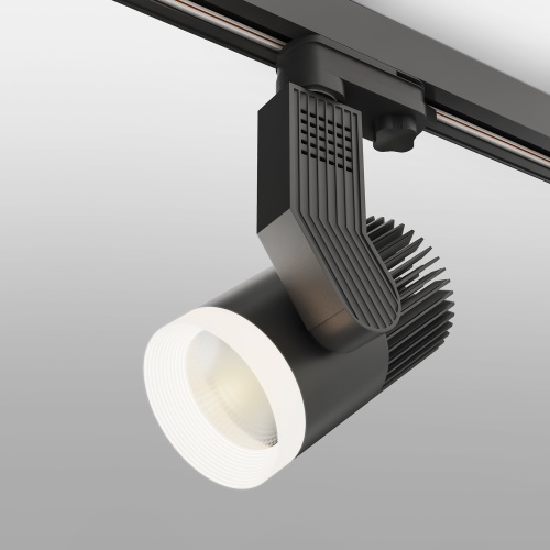 Трековый светодиодный светильник Elektrostandard для трехфазного шинопровода Accord Черный 30W 4200K LTB44 фото 3