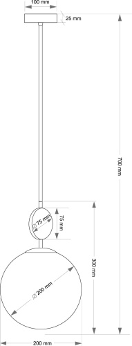 Люстра Kutek DIMARO DIM-ZW-1(N)160 фото 3