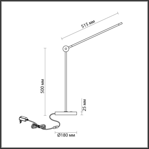 Настольный светильник Odeon Light FODEN 7101/12TL фото 3