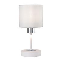 Настольный светильник Escada Denver 1109/1 E14*40W White/Silver