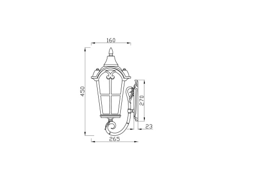 Бра Maytoni Albion O413WL-01BZ1 фото 6