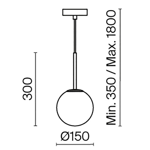 Подвесной светильник Maytoni Basic form MOD321PL-01W фото 4