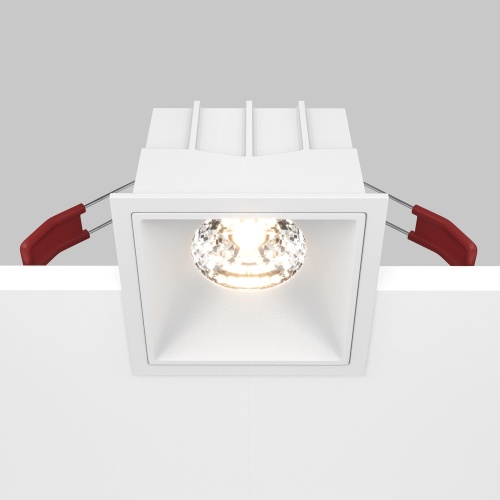 Встраиваемый светильник Maytoni Downlight Alfa LED DL043-01-15W3K-SQ-W фото 8