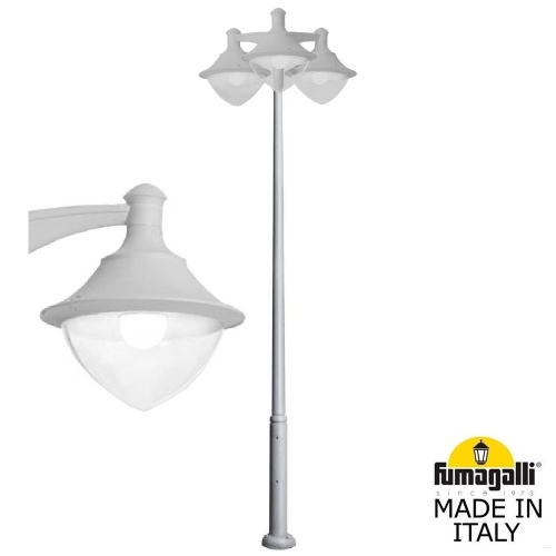 Парковый фонарь FUMAGALLI EKTOR 4000/MIDIPILAR/VIVI 3L LED-HIP V50.372.A30.LXH27