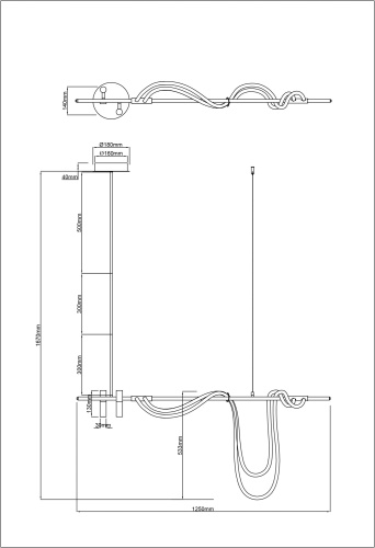 Люстра Arte Lamp KLIMT A2850SP-45BK фото 9