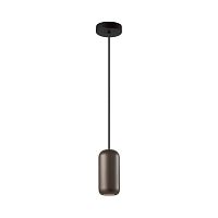 Подвес Odeon Light PENDANT ODL24 313 COCOON коричн./черный/металл GU10 LED 4W  5060/1D