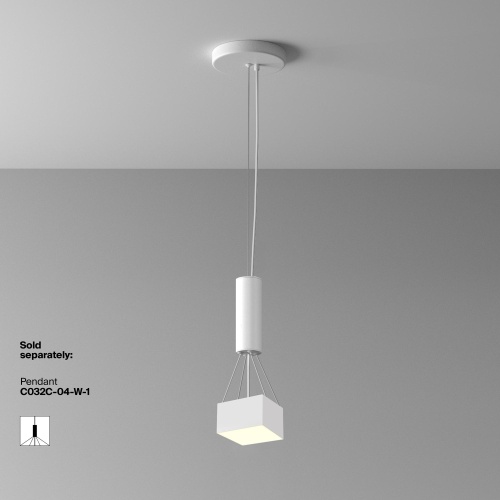 Потолочный светильник Maytoni Technical C032CL-12W3K-SQ-W фото 4