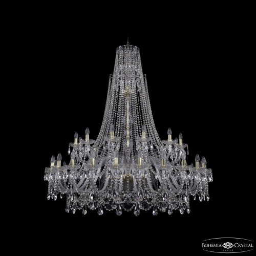 Люстра Bohemia Ivele Crystal 1411/24+12/530/XL-152 G