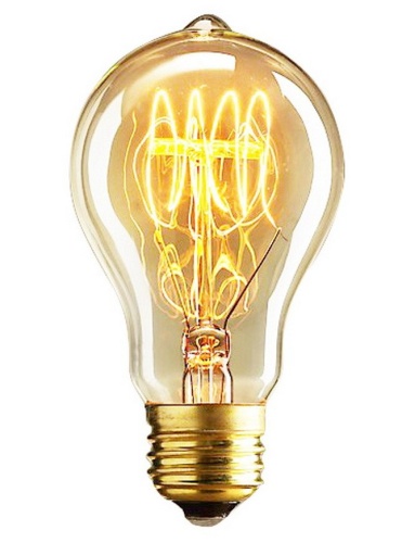 Лампа накаливания прозрачная Arte Lamp Bulbs ED-A19T-CL60