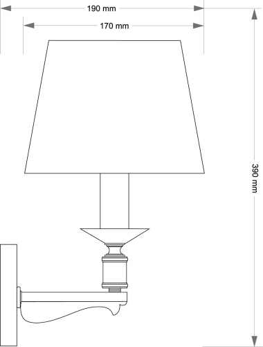 Люстра Kutek MERANO-SZKLANY KLOSZ MER-ZW-8(P) фото 3