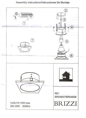 Встраиваемый светильник LUANCO BR04658 фото 9