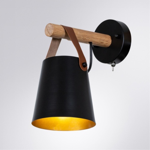 Бра Arte Lamp THOMAS A7032AP-1BK фото 3