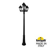 Садовый светильник-столб FUMAGALLI SABA черный, прозрачный K22.157.S31.AXF1R
