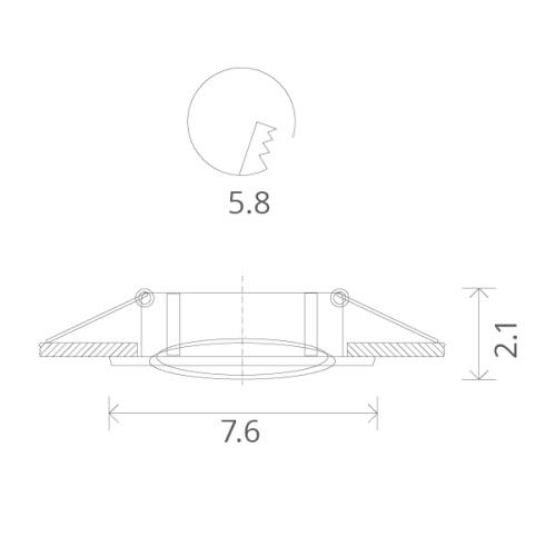 Встраиваемый светильник Arte Lamp basic A2103PL-1BK фото 5